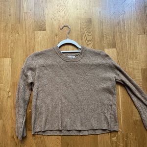 Madewell brown/tan sweater